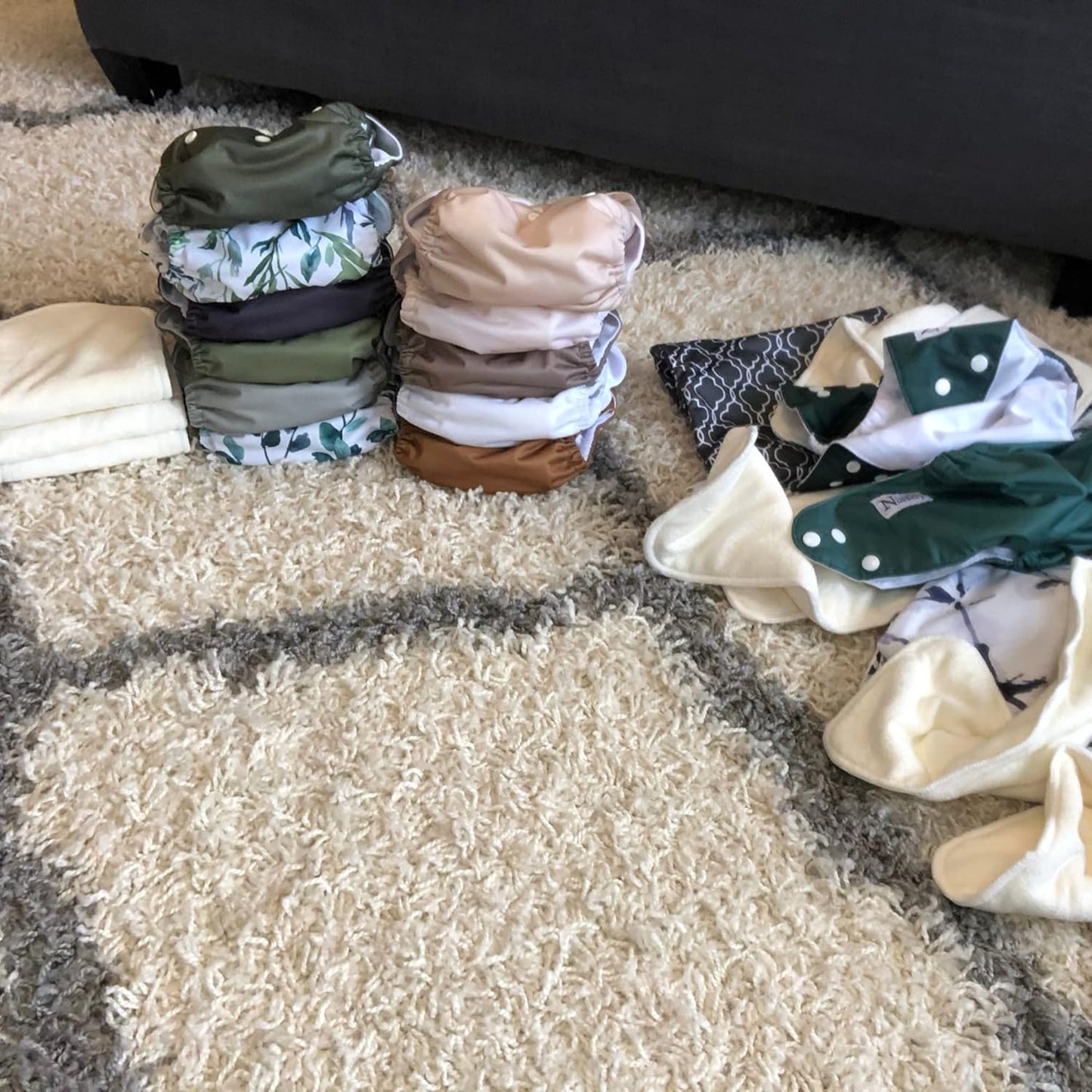 Diaper Liners for Cloth Diapers, 100 Disposable Sheets Per Roll, Made of Soft Material, by Nora's Nursery