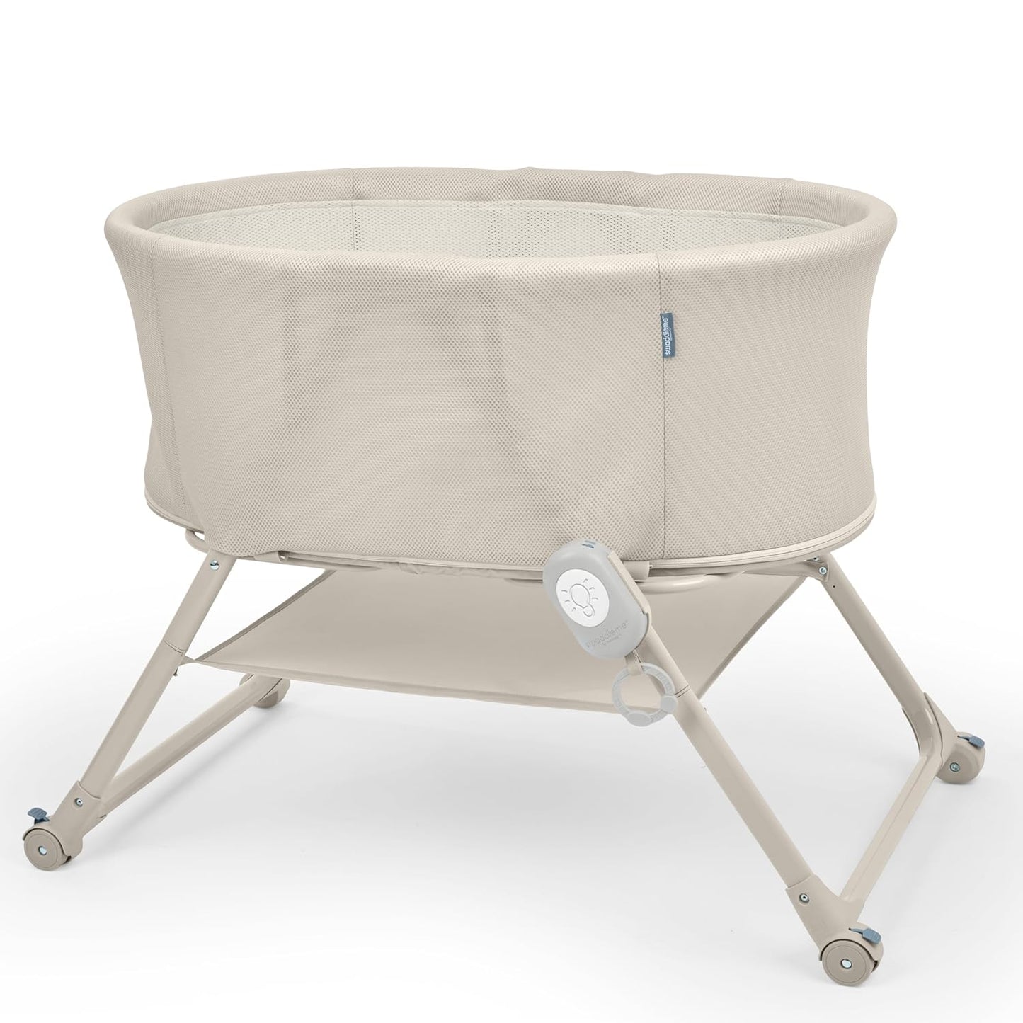 Ingenuity Dream Hero Starlight 3-in-1 Co-Sleeping Bassinet and Crib - Lume (Grey), Unisex, Newborn to 12 Months