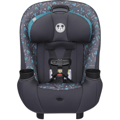 Disney Baby Ellaris 3-in-1 Convertible Car Seat, Slim Fit Design, Rear & Forward-Facing, 5-Position Headrest, 3-Across Fit, Travel-Friendly with Machine-Washable Seat Pad, Minnie Charm