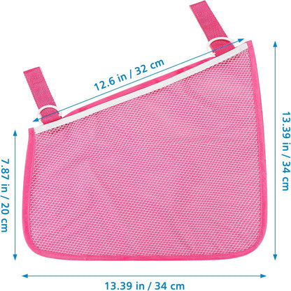 Accmor Universal Stroller Organizer, Side Sling Stroller Organizer, Mesh Cargo Net Stroller Storage Caddy Accessories, Stroller Bag Accessories Fits for Uppababy, Nuna, Baby Jogger, Doona Strollers