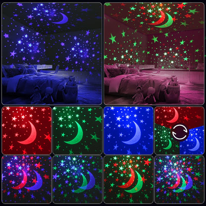 YACHANCE Kids Sound Machine with Night Light Projector,29 Soothing Sounds Baby Night Light Star Projector for Kids Room,White Noise Machine for Baby Sleeping Soother,Nursery Lamp,Bedroom Decor