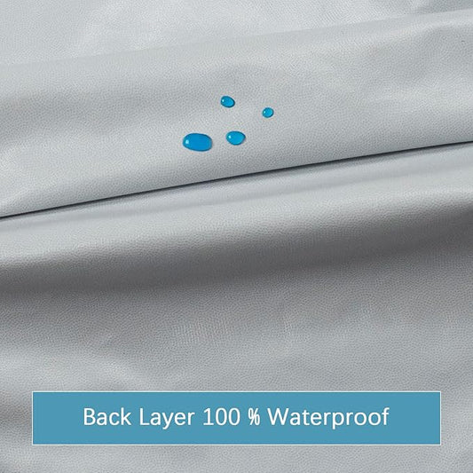 Queen Mattress Protector Waterproof, Noiseless & Soft Coverage Queen Size Mattress Cover Fitted Sheets with Deep Pocket up to 14", Super Breathable & Easy Wash Mattress Protector