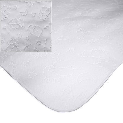 American Baby Company 2 Pack Waterproof Flat Crib Mattress Pad Cover 52" x 28" - Quilted, Noiseless, Soft & Breathable Crib and Toddler Mattress Protector for Babies, Adults and Pets