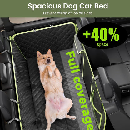 2-in-1 Dog Car Seat Cover for Back Seat, Transform to Passenger Mode - Dog Car Seat, Waterproof, Scratch-resistant, Support to 330lbs, for Outdoor Activities, Travel, to the Vet, for Cars/SUV/Truck