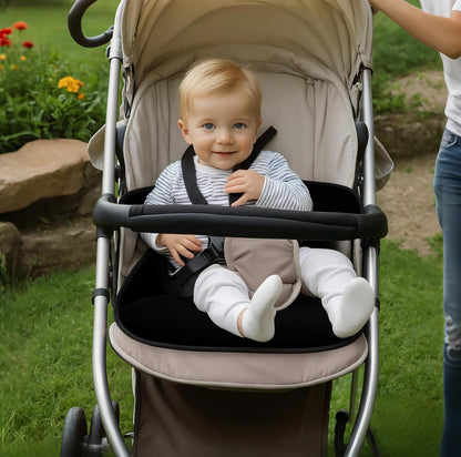 INFANZIA Dry Seat, Car Seat Protector Waterproof Carseat Liner Potty Training Toddlers, Baby and Infants, Piddle Pad for Carseats Strollers (Grey, 1 Pack