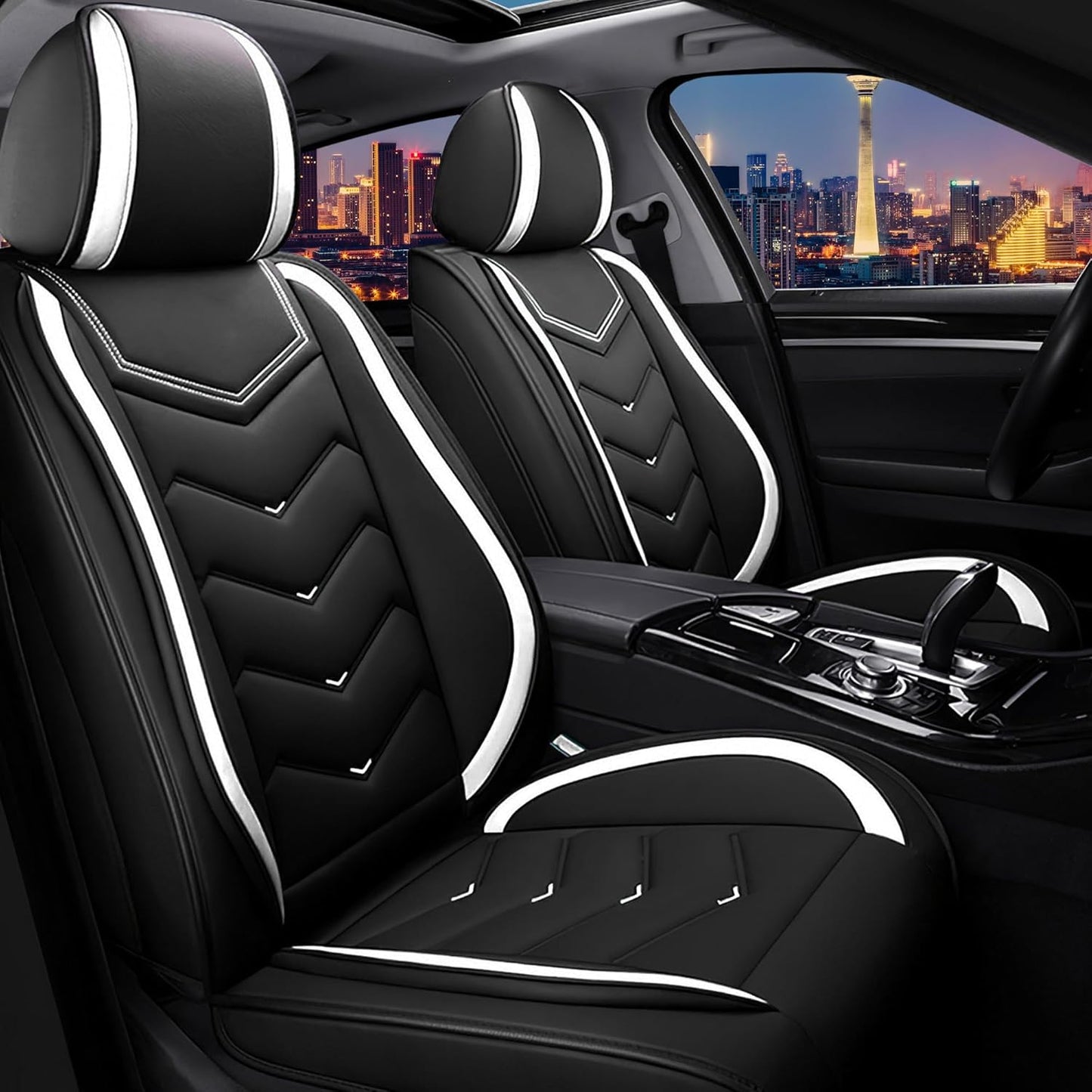 CTDS Car Seat Covers for MINI Convertible 2013-2026, Stylish Sport Seat Covers, Premium Nappa Leather Car Seat Cover. Automobile Seat Covers Sets.(Luxury 5 Seats/Beige)