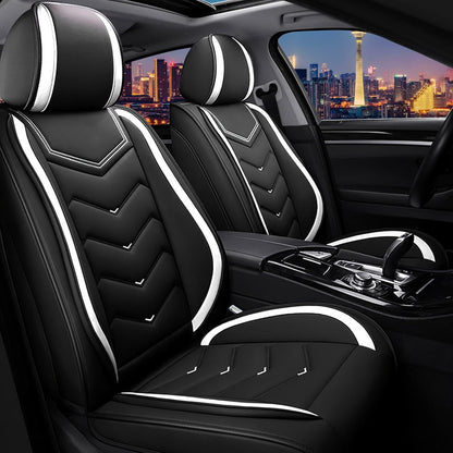 CTDS Car Seat Covers for MINI Convertible 2013-2026, Stylish Sport Seat Covers, Premium Nappa Leather Car Seat Cover. Automobile Seat Covers Sets.(Luxury 5 Seats/Beige)