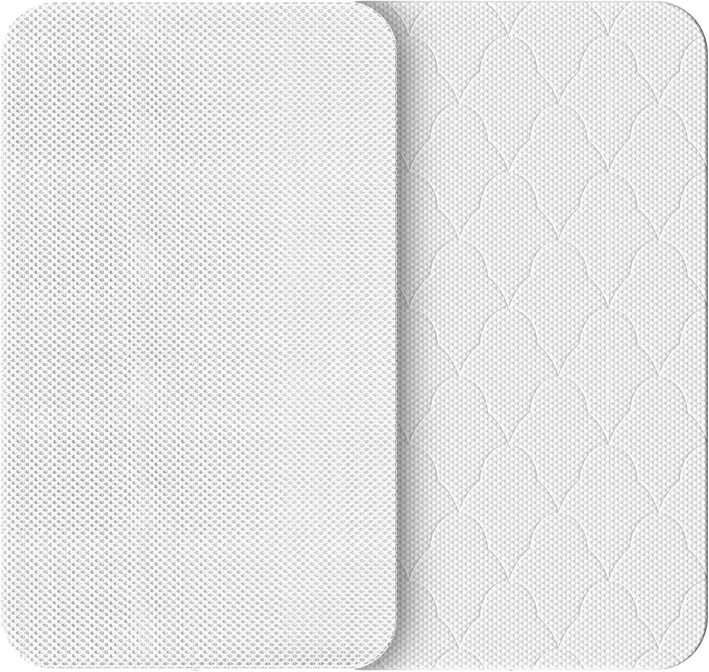 36.5x25 Playard Mattress for Trend: 1.5" Thick Dual Sided Gel Memory Foam Bassinet Mattress Fit for Dream On Me Nest/Zodiak/Zoom Portable, Pamo Babe Deluxe and Baby Trend Playard