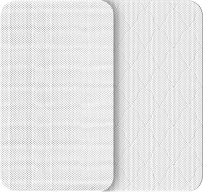 36.5x25 Playard Mattress for Trend: 1.5" Thick Dual Sided Gel Memory Foam Bassinet Mattress Fit for Dream On Me Nest/Zodiak/Zoom Portable, Pamo Babe Deluxe and Baby Trend Playard