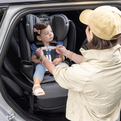 Evenflo Gold Revolve360 Extend All-in-One Rotational Car Seat with SensorSafe (Onyx Black)