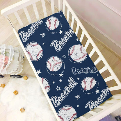 Baby Crib Sheet Cute Goose Flowers Crib Mattress for Boys and Girls Playard Sheet Soft Breathable Fitted Baby Mattress Cover 52x28in