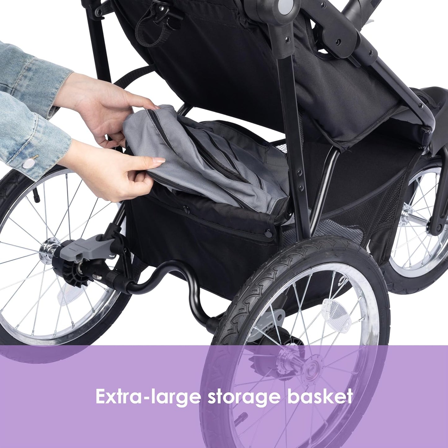 Baby Trend Journey Jogger, Stellar Black
