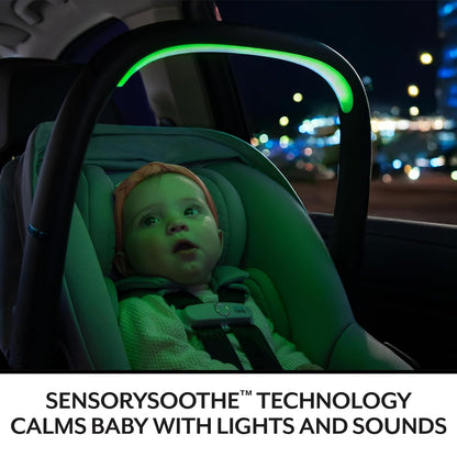 Evenflo Shyft Intuiti Travel System with Revolve180 LiteMax™ NXT Rotating Rear-Facing Lightweight Preemie and Infant Car Seat 3-30 lbs. (Amaranth Pink)