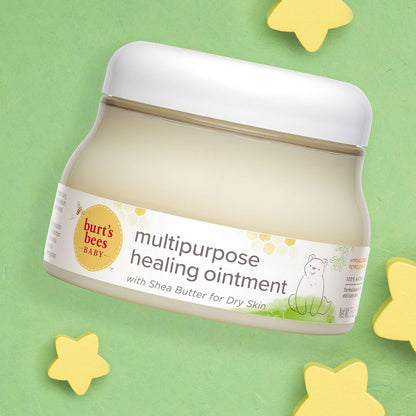 Burt's Bees Baby Diaper Rash Ointment, Maximum Strength, 40% Zinc Oxide, 100% Natural Origin, Pediatrician Tested, Net Weight 3 Ounces , Pack of 2