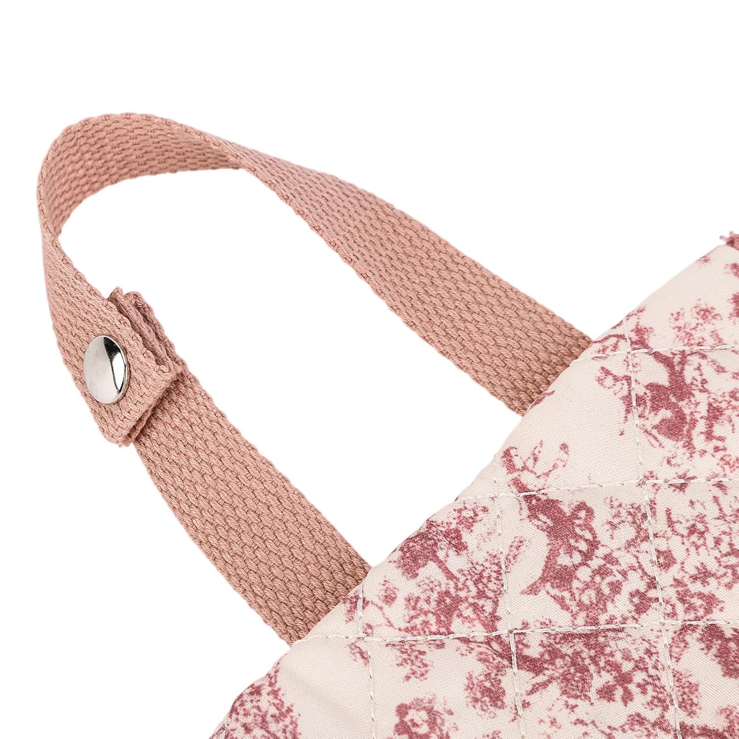 Quilted Baby Diaper and Wipes Pouch Portable Mommy Bag for Stroller Reusable Wipes Pouch with Lanyard for Casual Travel (Beige)