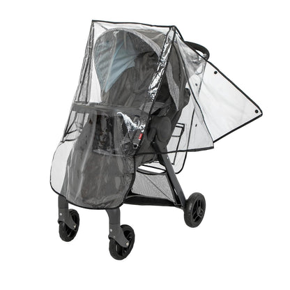 Nuby Eco Baby Stroller Weather Shield and Bug Netting Set - Stroller Rain Cover and Mosquito Net for Babies and Toddlers - Fits Most Strollers and Carriers