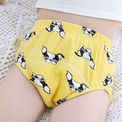 Toddler Potty Training Pants 4 Pack,Cotton Training Underwear Size 2T,3T,4T,Waterproof Underwear for Kids