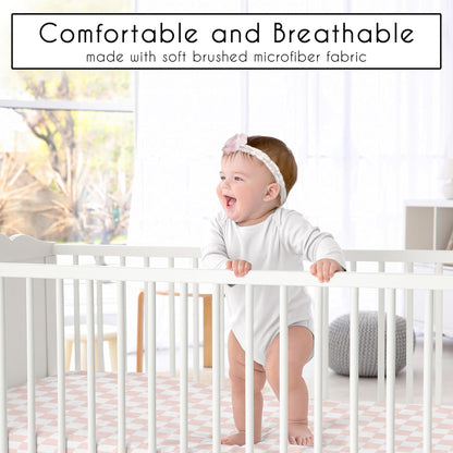 Sweet Jojo Designs 2-Piece Baby Bassinet Sheets Set (Black/White Gingham Checkered Plaid) for Boy/Girl, Infant Newborn Nursery, Oval, Rectangle & Hourglass Mattress (Solid Onyx & Classic Checkerboard)