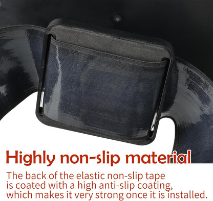 Funbliss Baby Car Mirror for Fixed Headrest, Compatible with Tesla Car Mirror for Baby and Other Models, 360° Rotation Clear & Wide View, Easy Install with Non-Slip Elastic Fixing