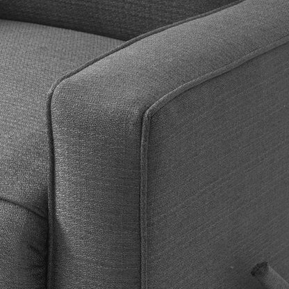 Harkawon Swivel Rocker Recliner Chair, Glider Rocker Recliner, Rocking Chair Nursery, Fabric Chair with High Back, Deep Seat, for Living Room, Bedroom, Beige