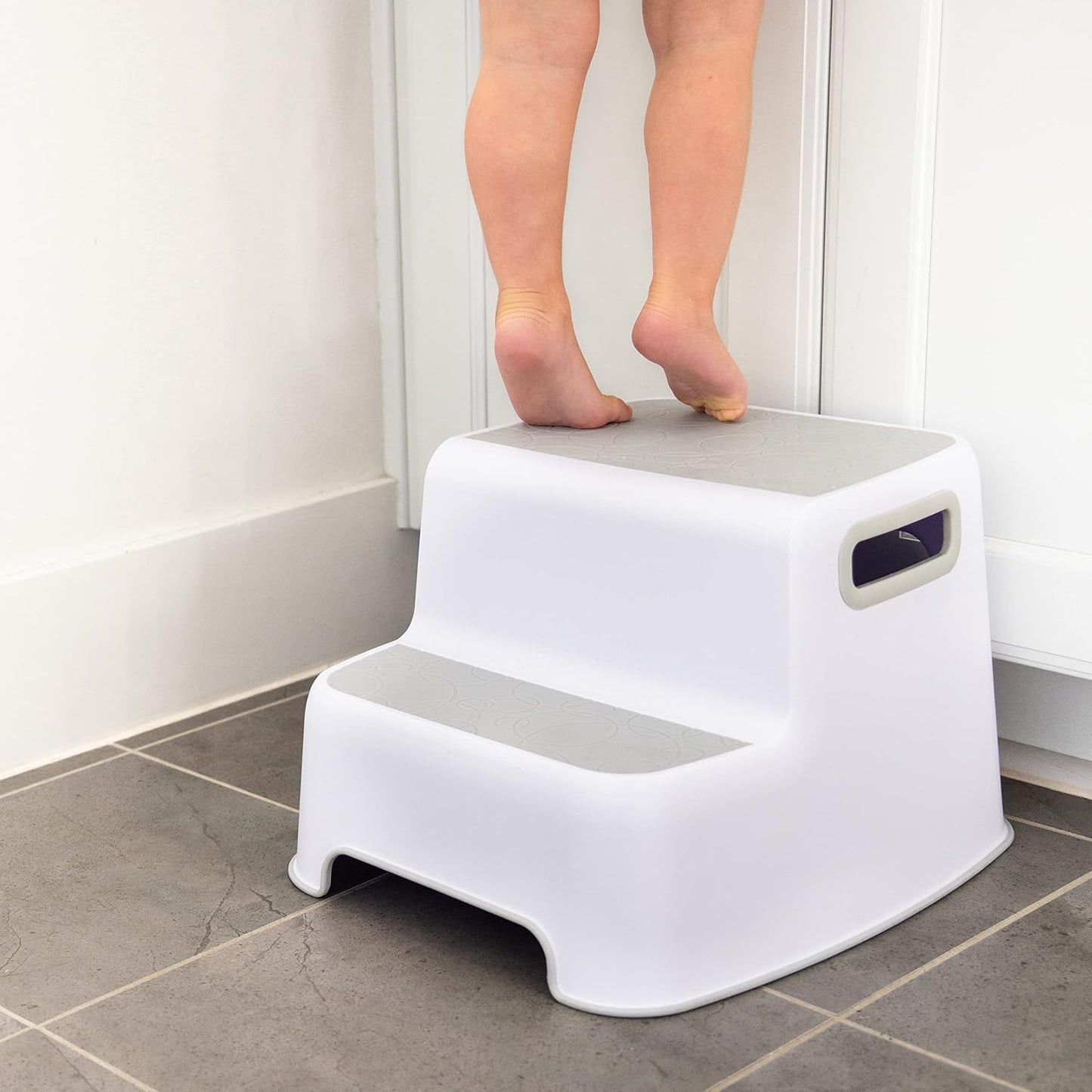 Ubbi Multi-Use Potty and Utility Hook, No Hardware Or Installation Needed, Durable and Sturdy to Hang Over Toilet Tank Or Door, Polypropylene, White