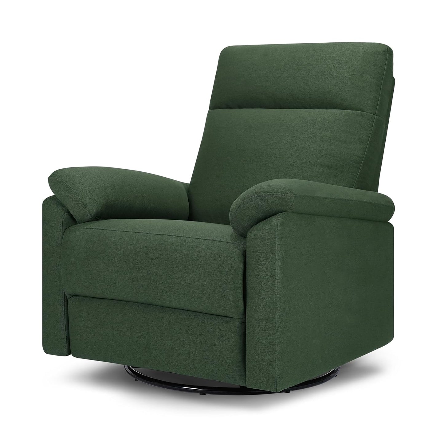 Davinci Suzy Glider Recliner Nursery Chair - Glider Rocking Chair for Nursery and Living Room - GREENGUARD Gold, FSC & Certi-PUR US Certified - 360° Swivel Rocker Recliner Chair (Cozy Cream Boucle)