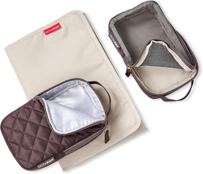Skip Hop Diaper Bag Backpack: Forma, Multi-Function Baby Travel Bag with Changing Pad & Stroller Attachment, Jet Black
