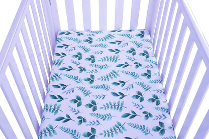Onacosht Pack and Play Sheets 3 Pack for Baby Boy, Stretchy Jersey Knitted Portable Mini Crib Sheets Playard Mattress Cover, Woodland Animal Elephant Fox Lion Bear Giraffe Zebra Printing
