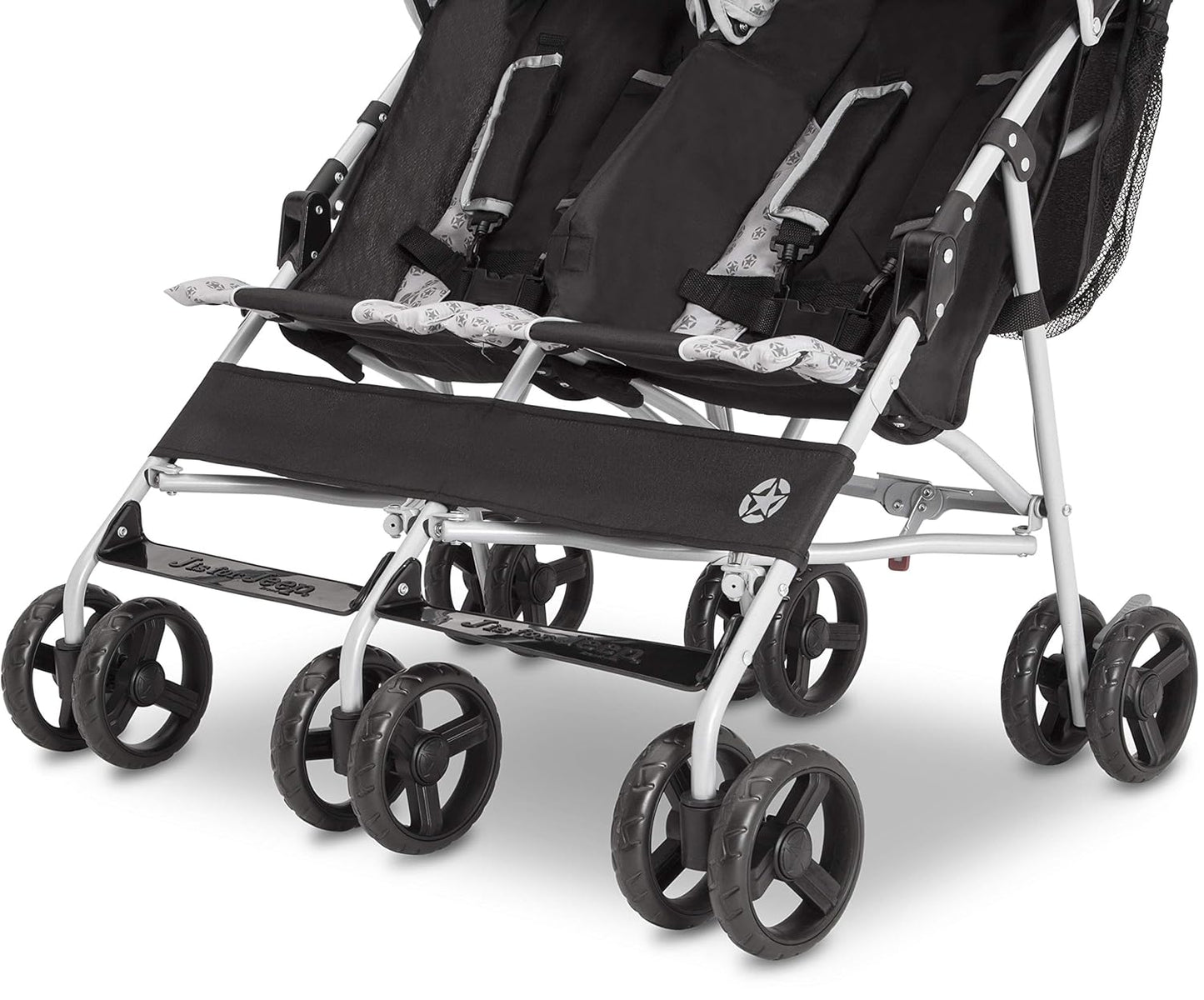 Jeep Scout Double Stroller, Charcoal Galaxy