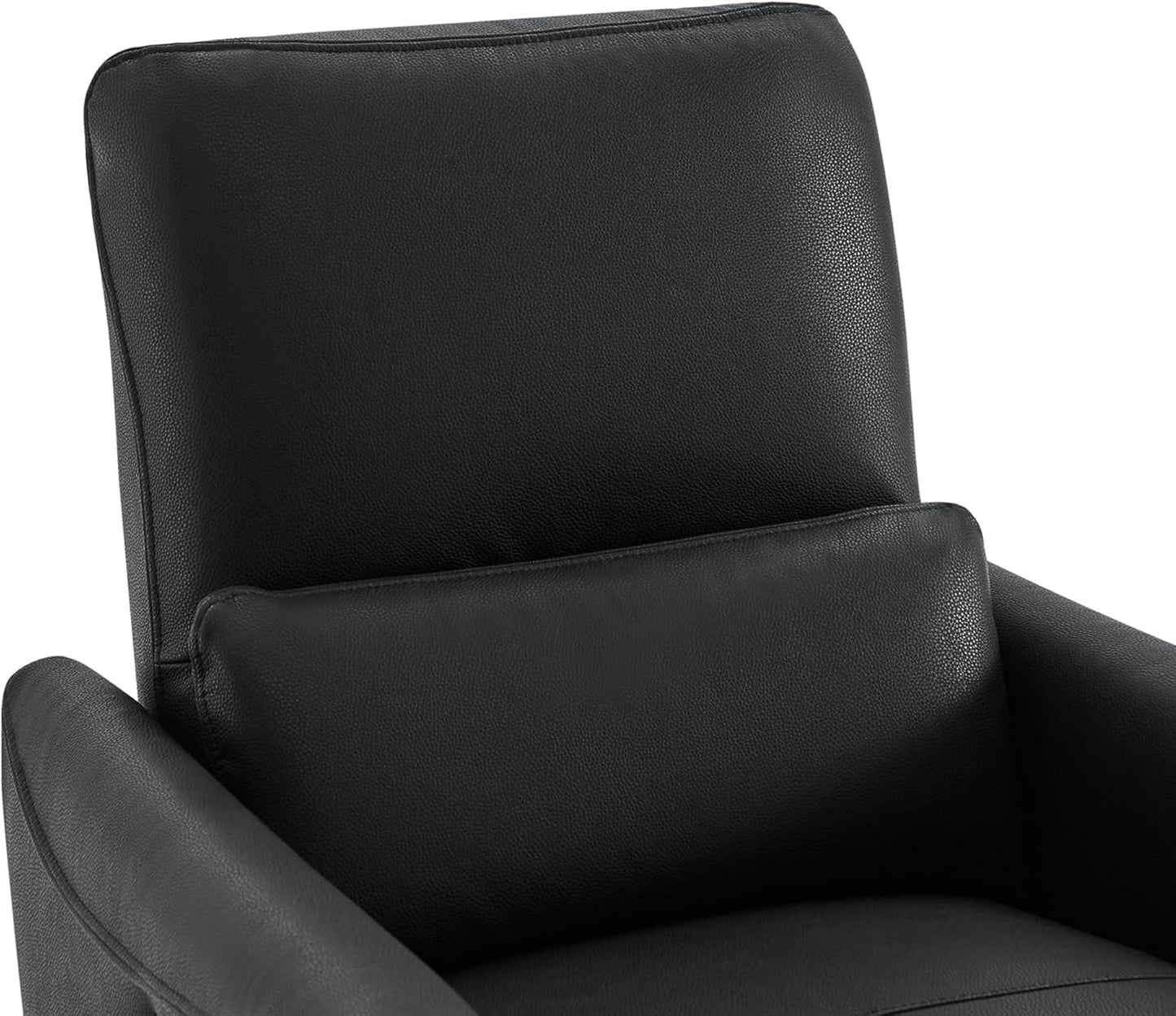 CHITA Power Recliner Chair Swivel Glider, FSC Certified Upholstered Living Room Nursery Reclining Sofa Chair with Lumbar Support, Linen