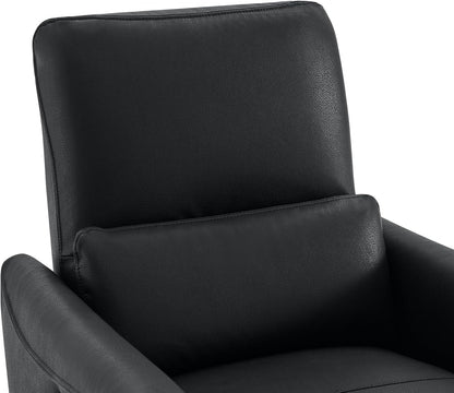 CHITA Power Recliner Chair Swivel Glider, FSC Certified Upholstered Living Room Nursery Reclining Sofa Chair with Lumbar Support, Linen