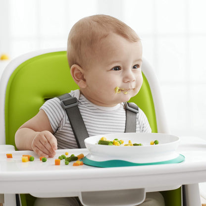 OXO Tot Stick and Stay Suction Plate - Blossom