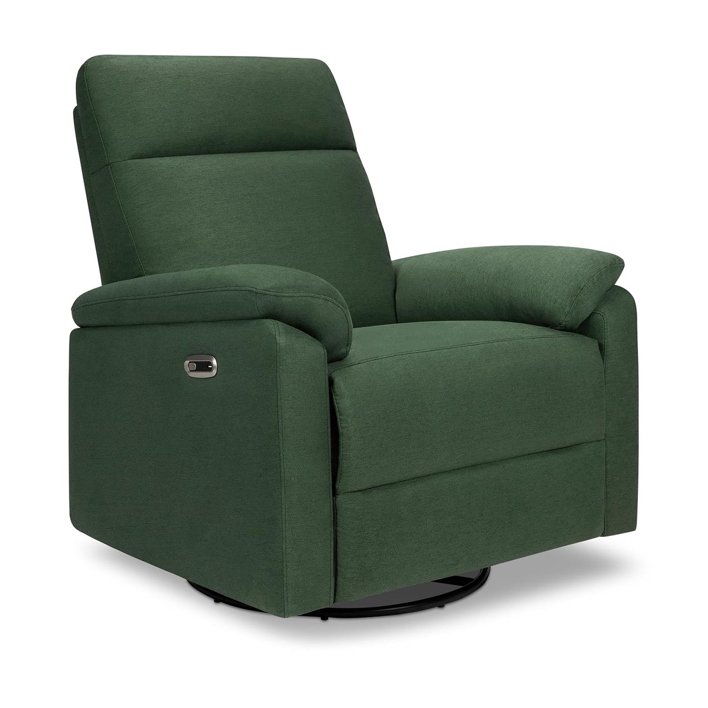 Davinci Suzy Glider Recliner Nursery Chair - Glider Rocking Chair for Nursery and Living Room - GREENGUARD Gold, FSC & Certi-PUR US Certified - 360° Swivel Rocker Recliner Chair (Cozy Cream Boucle)