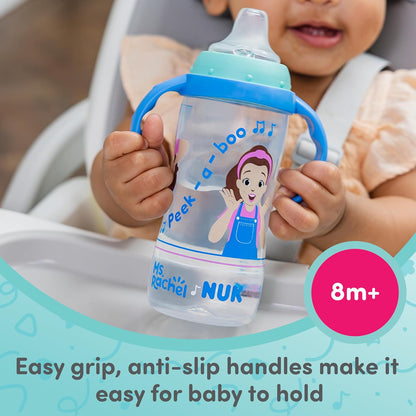 NUK Mickey Mouse Large Learner Cup 10oz 2pk – BPA Free, Spill Proof Sippy Cup