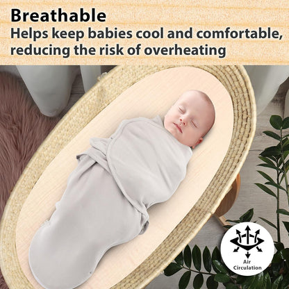 3-Pack Bedside Sleeper Bassinet Sheets | GOTS Certified Organic 100% Muslin Cotton | Ultra Soft & Breathable | 33×20×4” Fitted Sheets | Universal Fit 29–33” x 17–21” Pads