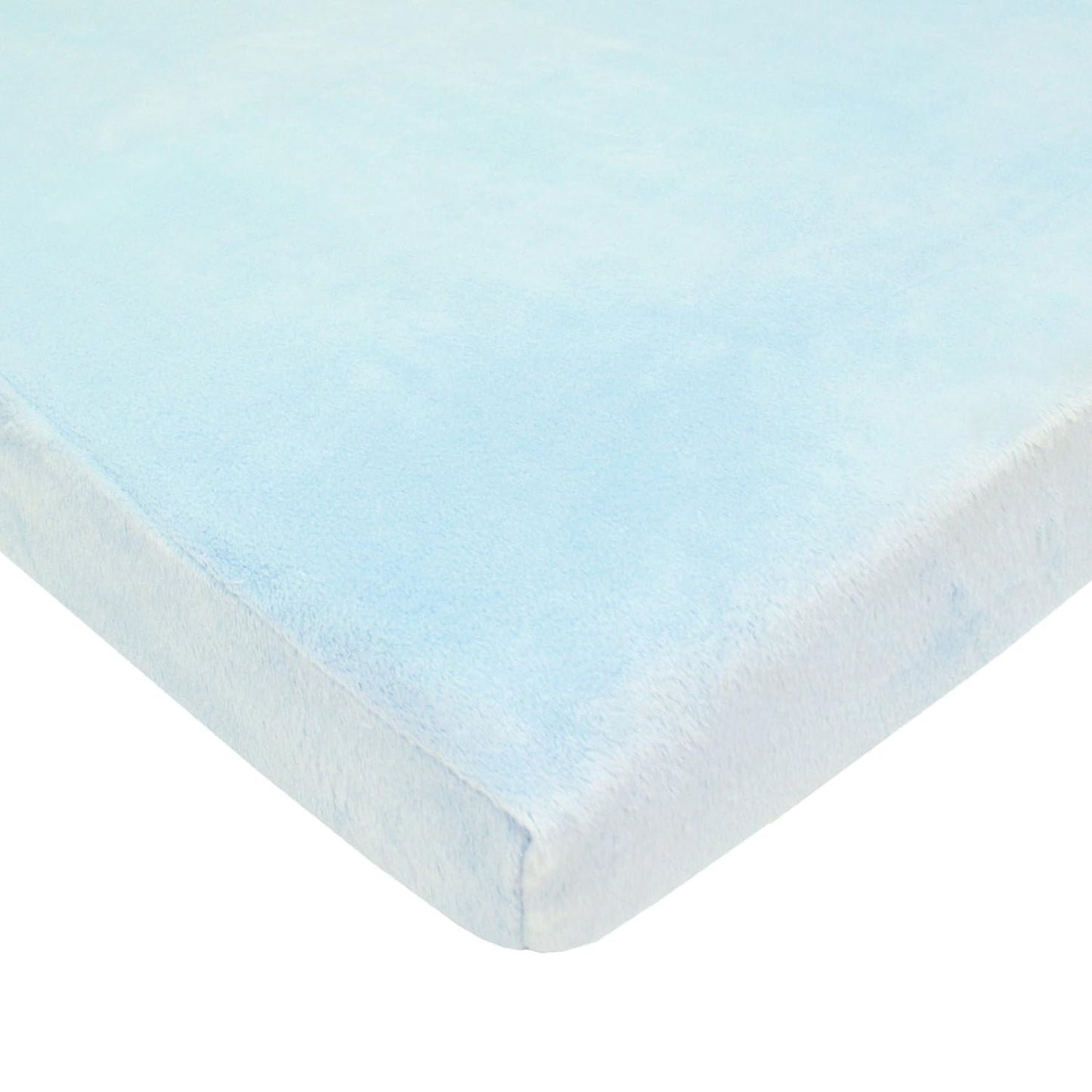 American Baby Company Heavenly Soft Chenille Fitted Pack N Play Playard Sheet 27" x 39", Warm and Cozy Chenille Pack and Play Sheet, White, for Boys and Girls, Fits Most Mini Crib Mattresses