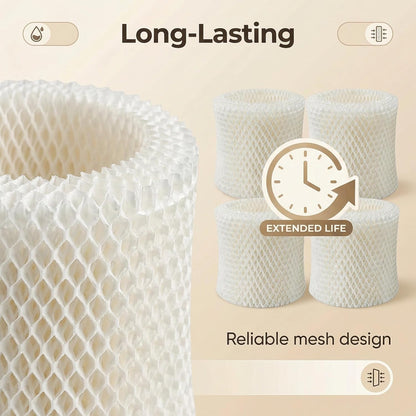Humidifier Replacement Filter 2.0 Compatible with Canopy Bedside Humidifier and Nursery Humidifier, Made Natural Wood Pulp and Paper Wick Filter, 6 Week Lifespan Humidifier Wicking Filter Replacement