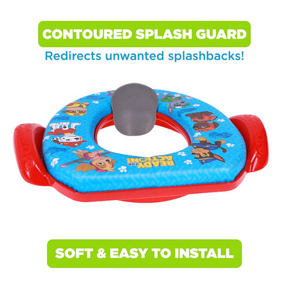 Nickelodeon PAW Patrol "Rescue Pups" Soft Potty Seat and Potty Training Seat - Soft Cushion, Baby Potty Training, Safe, Easy to Clean