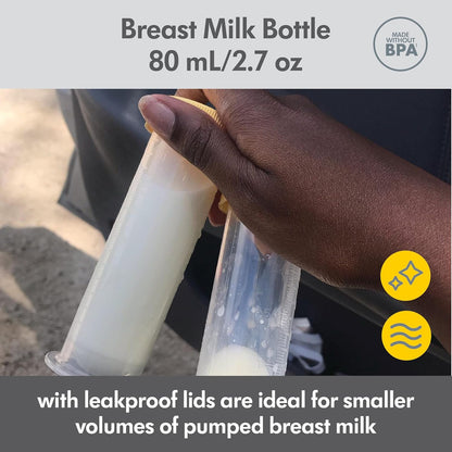 Medela Breast Milk Storage & Cooler Gift Set Made Without BPA, with Bottles, Storage Bags, Microwave Sterilizer Bags, and Cooler Bag with Ice Pack