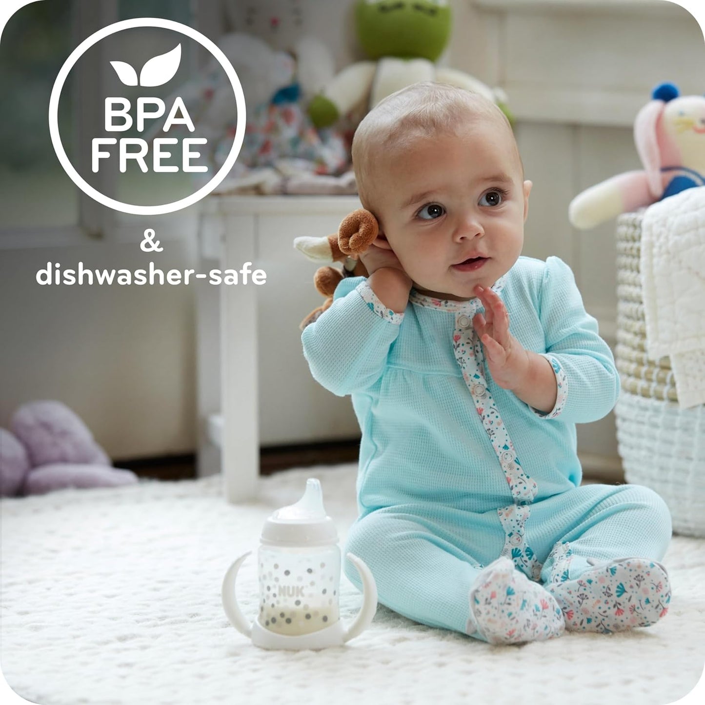 NUK Smooth Flow Anti Colic Baby Bottle