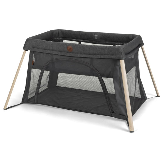 Maxi-Cosi Calao Travel Playard, Infant Bassinet, Toddler Playpen, Portable, Lightweight, Foldable, Easy Setup, with Carry Bag, Breathable Mesh, Truffle