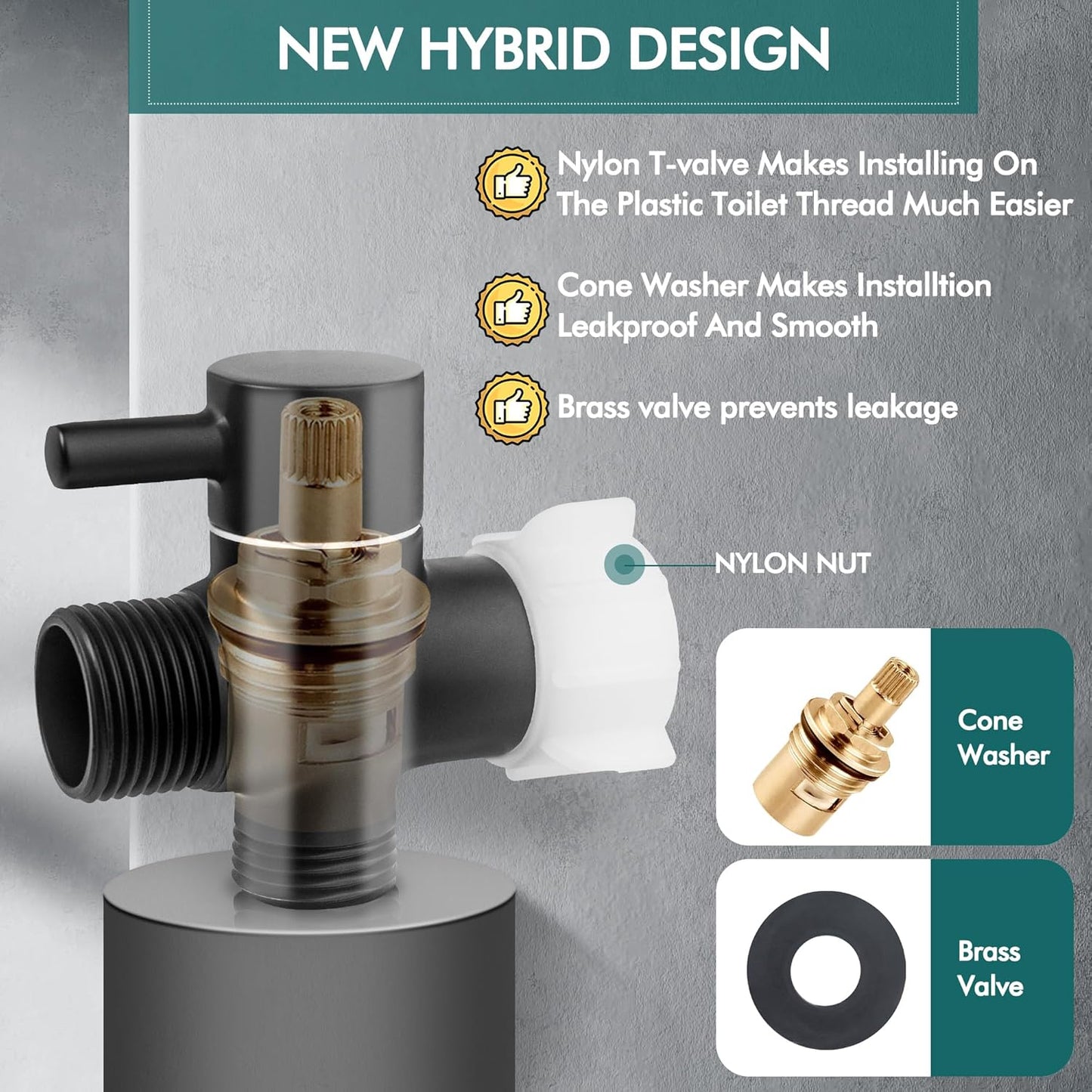 Handheld Bidet Sprayer for Toilet, Premium Stainless Steel Bathroom Bidet Sprayer Set with Anti-Leaking Hose & 2 Water Pressure, Ideal for Feminine Wash, Cloth Diaper Cleaning, Baby Wash & Pets Shower