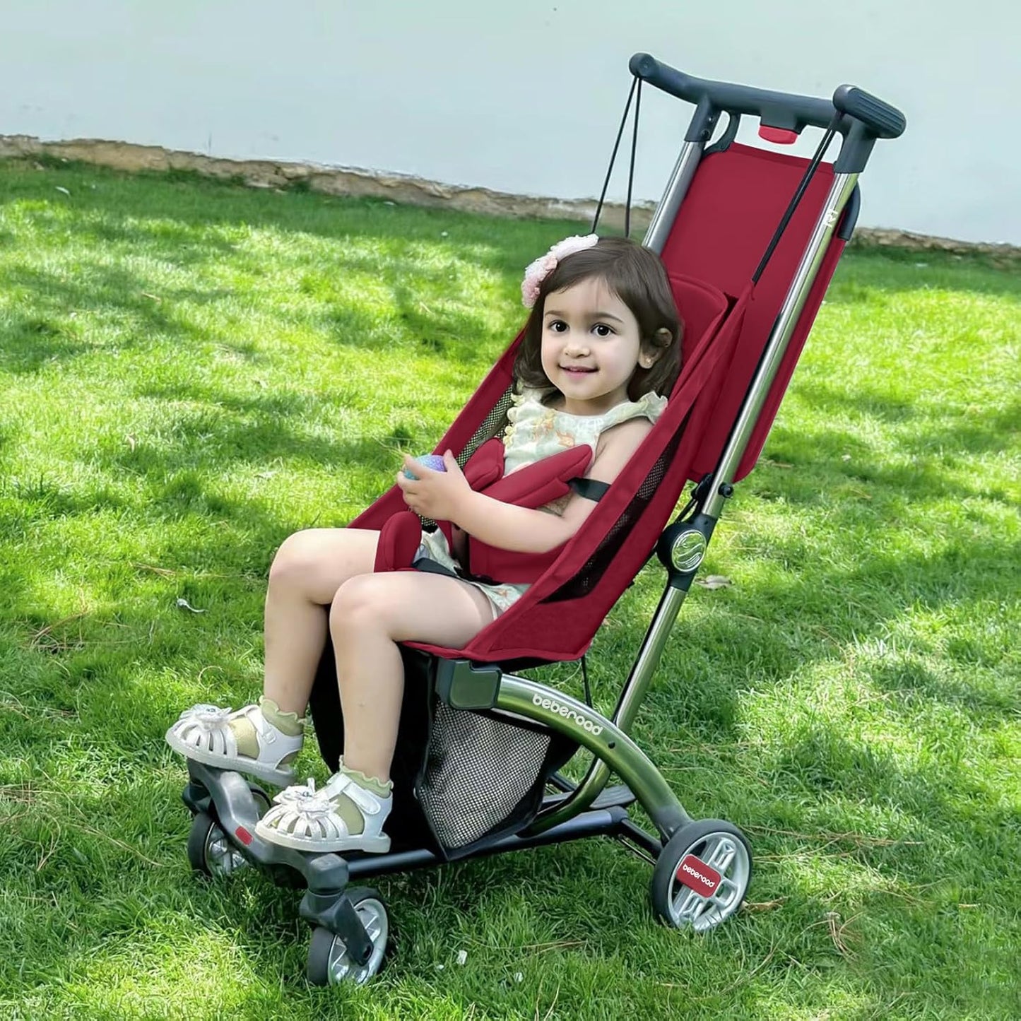 Beberoad Love R1 Auto-Folding Ultra Lightweight Double Stroller Twin Strollers, Side by Side Stroller for Babies and Toddlers Aged 6-36 Months, Only 23.5 lbs, Can Turn into Two Single Strollers, Black