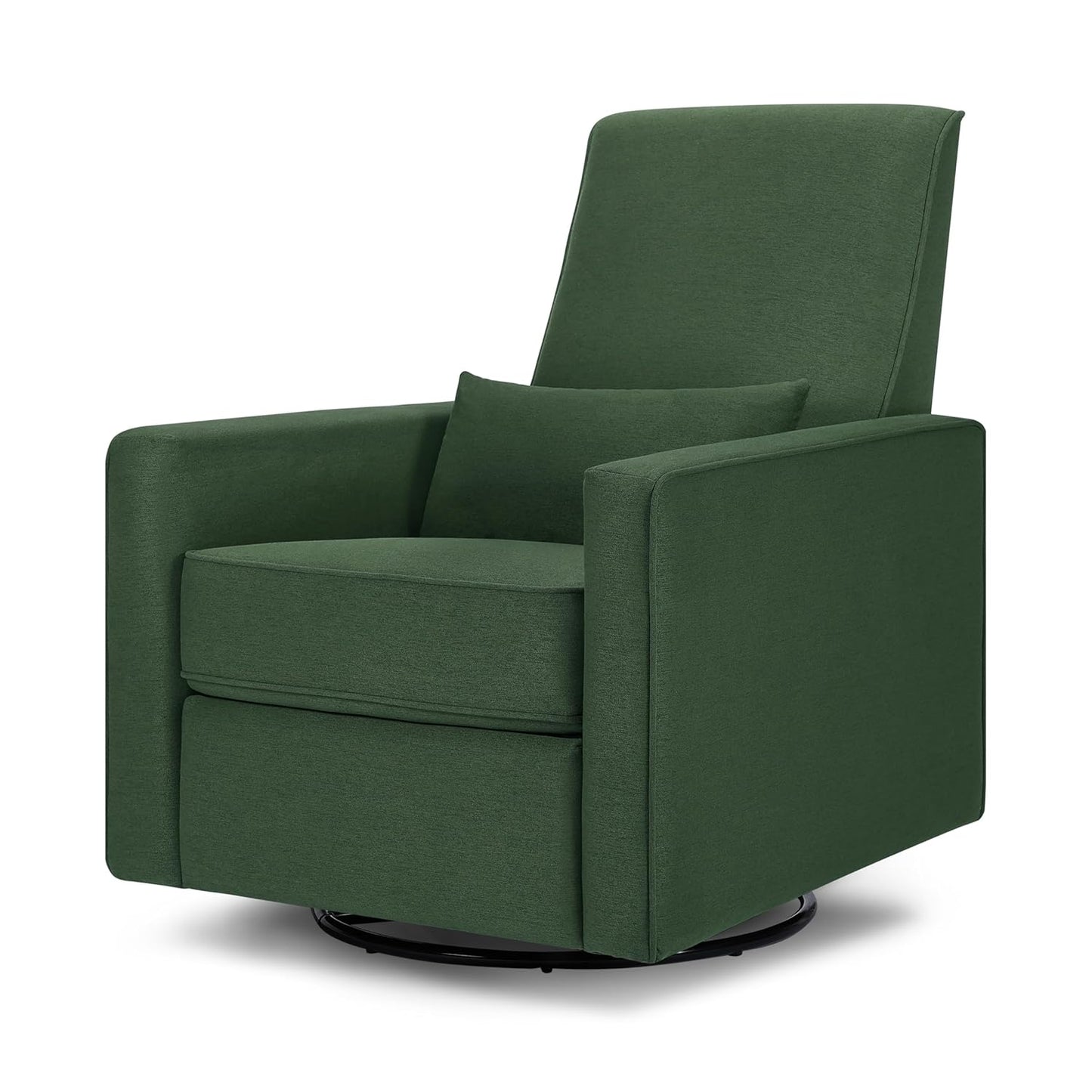 Davinci Piper 360° Swivel Rocker Recliner Chair - Glider Rocking Chair for Nursery and Living Room- GREENGUARD Gold, FSC & Certi-PUR US Certified - Ultra Comfy Glider Recliner Nursery Chair - Cream