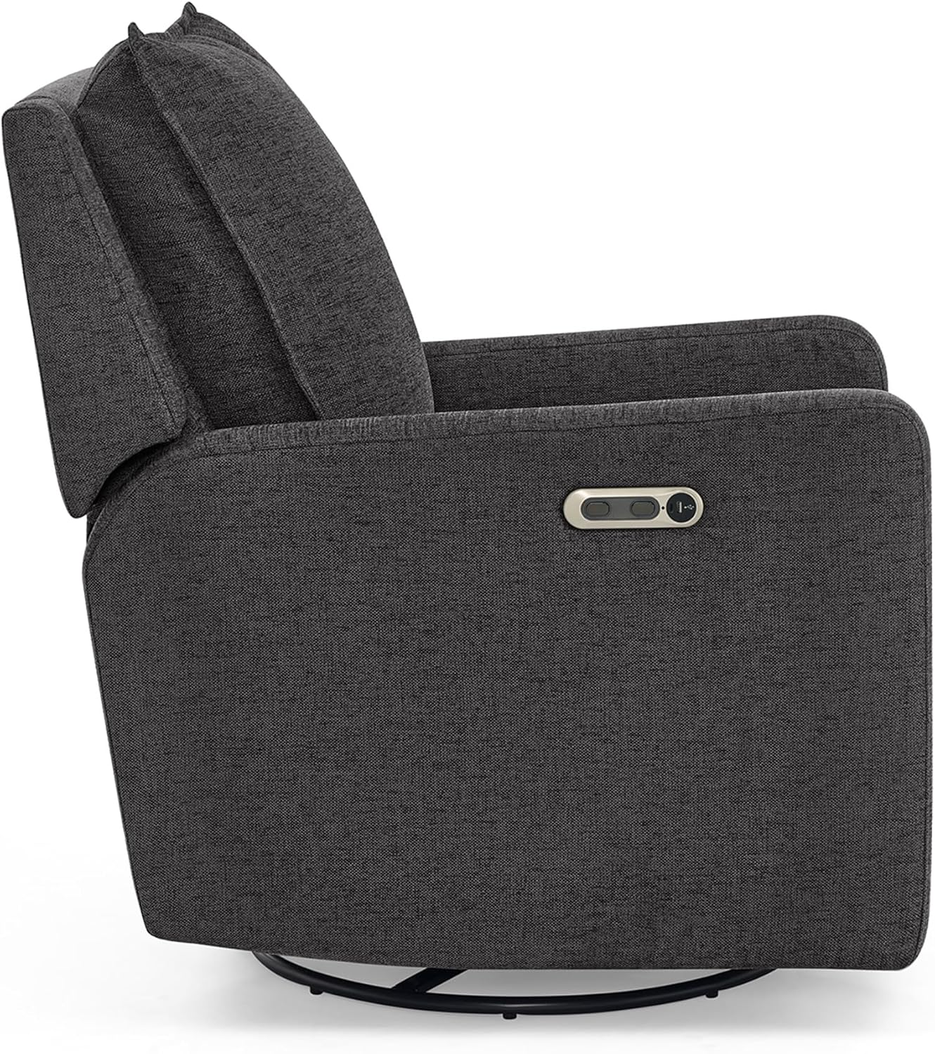 babyGap Harlowe Power Recliner with USB-A and Type-C Ports by Delta Children - Greenguard Gold Certified – Stain-Resistant Performance Fabric is Oeko-TEX Standard 100 Certified, Sand