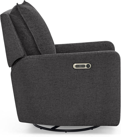 babyGap Harlowe Power Recliner with USB-A and Type-C Ports by Delta Children - Greenguard Gold Certified – Stain-Resistant Performance Fabric is Oeko-TEX Standard 100 Certified, Sand