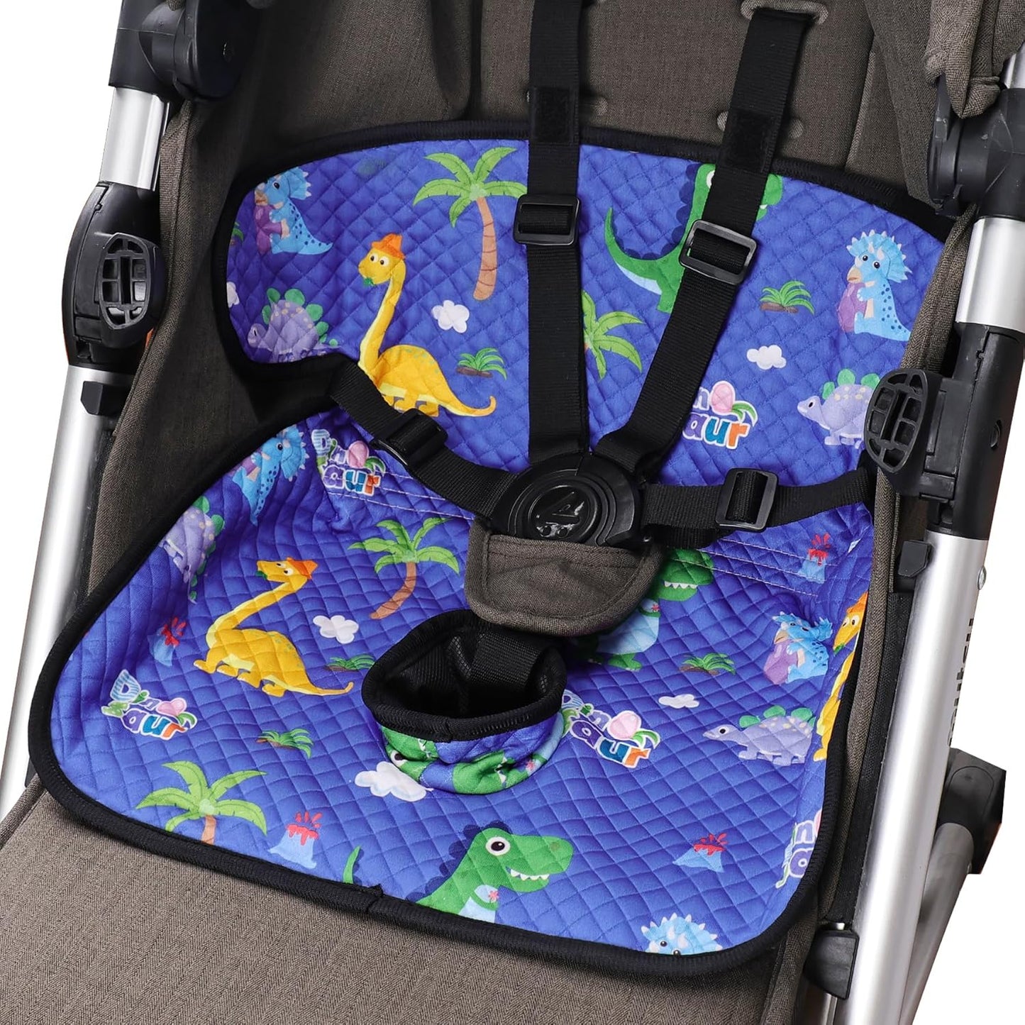 Piddle Pad Car Seat Liner, Waterproof Soft Car Seat Protector for Potty Training, Travel-Friendly Baby Toddler Carseat Cover, Machine Washable Liner for Spills, Potty Accidents (Blue, 2PC)