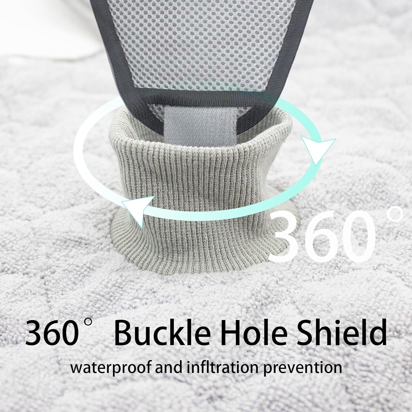2 Pack Potty Training Car Seat Protector & Bag, Waterproof Piddle Pads for Carseat, High Chair & Stroller, Soft Anti-Slip Liner, Fast Water Absorption Pee Protector for Toddlers, Machine Washable