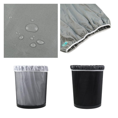 ALVABABY Reusable Diaper Pail Liner for Cloth Diaper,Rubbish Bag,Laundry,Kitchen Garbage Cans (Black Grey, Small Size：5 Gallon) LLS-B2629