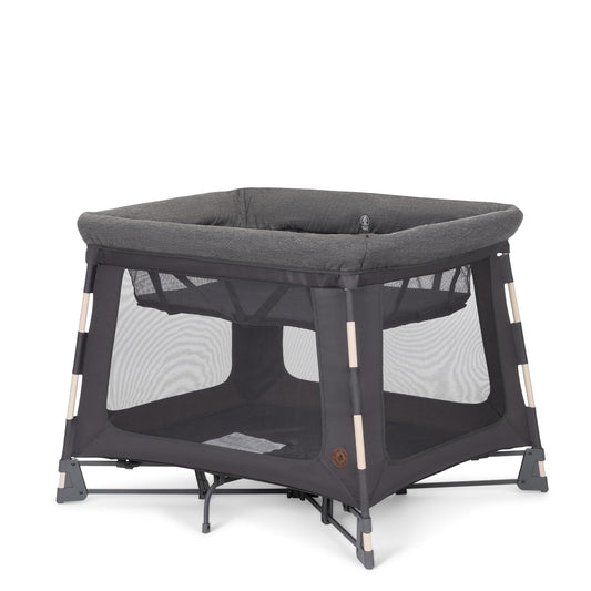 Maxi-Cosi Swift Baby Playard with Mat, Baby Playpen, Play Yard with Bassinet, Portable Playpen for Babies and Toddlers, Classic Oat